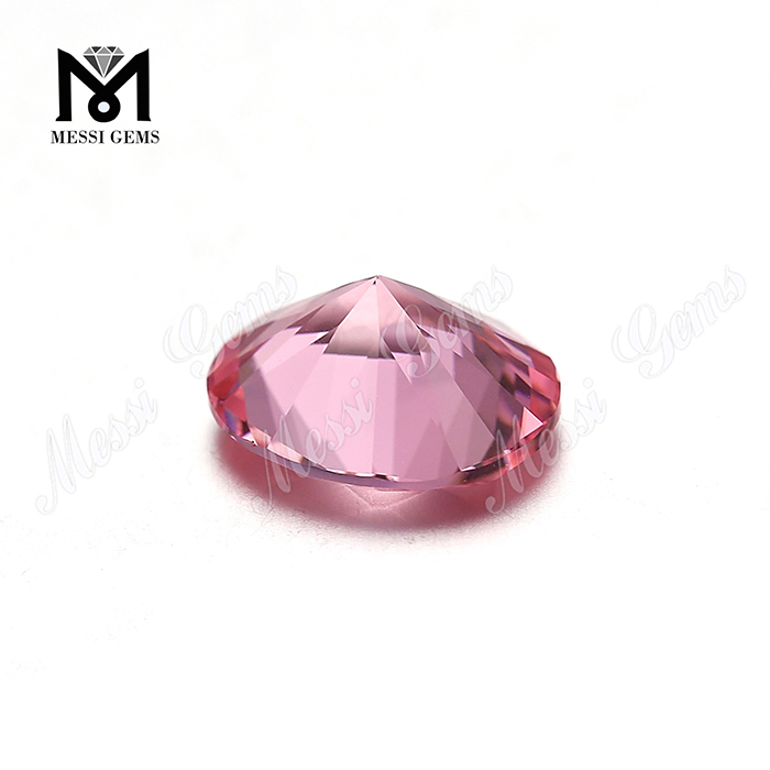 Pietra preziosa rosa nanosital di forma ovale 10x12mm 28# della Russia del cambiamento di colore