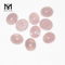 Prezzo di fabbrica ovale cabochon 10 x 12 quarzo rosa gemma pietra naturale