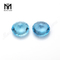 Pietra preziosa topazio naturale blu rotonda da 6 mm di Messi Gems