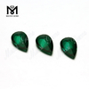 Lab Created Emerald Gemstone 6x9 a forma di pera verde smeraldo per anello