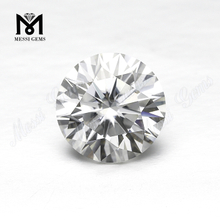 Diamante moissanite brillante Moissanite taglio rotondo 9,0 mm DEF Colore