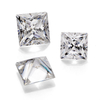 Wuzhou VVS moissanite diamante bianco quadrato moissanite taglio principessa per la creazione di gioielli