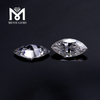 Moissanite marquise VVS grande incolore 6x12mm