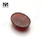 all\'ingrosso cabochon ovale di colore rosso perline di pietra di agata