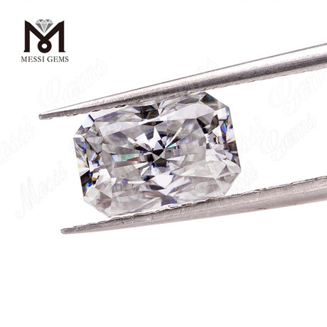 Wuzhou all'ingrosso 9x11mm ottagonale taglio radiante diamante moissanite di colore bianco sciolto