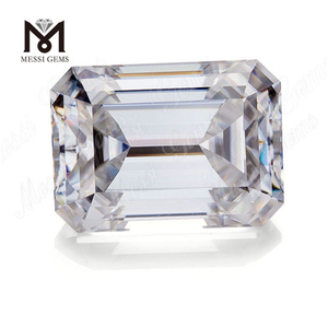diamante moissanite taglio smeraldo 1 carato Cina prezzo di fabbrica moissanite sintetico
