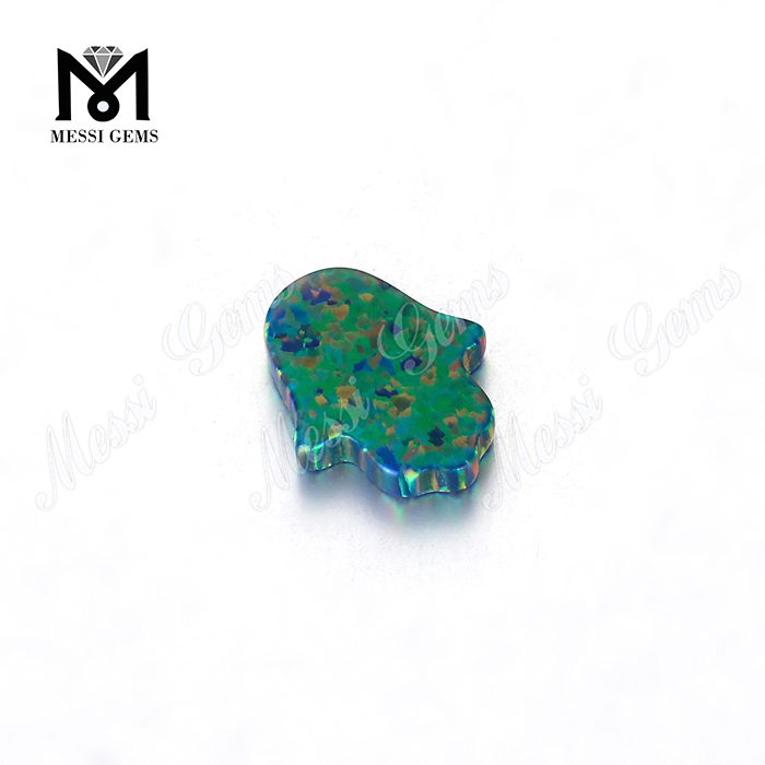 OP69 11x13mm perline sintetiche hamsa opale prezzo per la creazione di gioielli