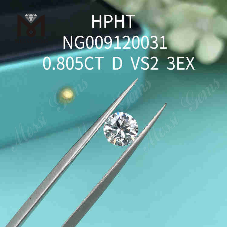 0,805 carati D/VS2 diamanti realizzati 3EX