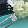 1,69 carati G VS1 SQ VG Diamanti polacchi a taglio princess coltivati ​​in laboratorio