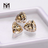 Prezzo all'ingrosso Moissanite sintetica gialla 5*5mm tagliata trilioni GRA