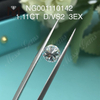 1.11ct VS2 RD D EX Prezzo del diamante da laboratorio tagliato per carato