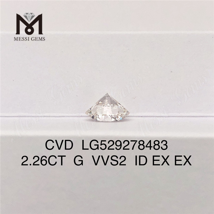 2.26CT G VVS rd lab diamanti cvd diamante all\'ingrosso