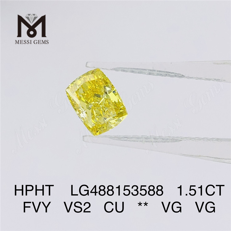 1.51CT FVY VS2 CU VG VG diamante da laboratorio HPHT LG488153588