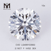 2.19CT F VVS2 3EX diamante coltivato in laboratorio CVD
