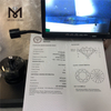  4.06CT F VS2 ID CVD diamanti coltivati ​​in laboratorio con taglio personalizzato丨Messigems LG618428983
