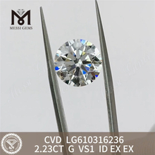 2.23CT G VS1 CVD costo diamanti coltivati ​​in laboratorio Brillantezza sostenibile di IGI丨Messigems LG610316236