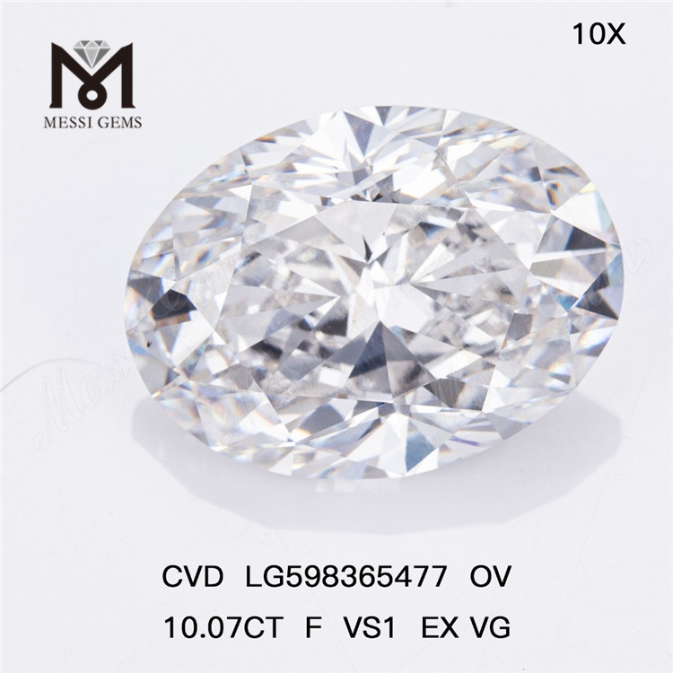 Diamanti 10.07CT F VS1 EX VG OV CVD La scelta definitiva per gli acquirenti all\'ingrosso LG598365477 丨Messigems