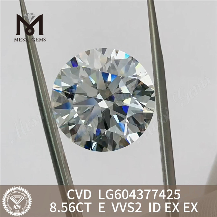 Diamanti certificati Igi E VVS2 da 8,56 ct Diamante CVD per gioielli di lusso LG604377425丨Messigems