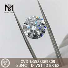Diamante con certificazione IGI da 3,84 ct D VS1 Diamante CVD Creazione di gioielli unici 丨Messigems LG588369809