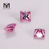 Prezzo all'ingrosso rosa VVS 1 carato 5.5x5.5mm Moissanite Princess taglio pietra sciolta