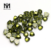 Trill cut 10x10mm Zirconia cubica verde oliva di prima qualità in pietre preziose sciolte