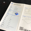 1.17CT CUSHION ROSA VS2 3VG HPHT diamante coltivato in laboratorio P-LG0781 