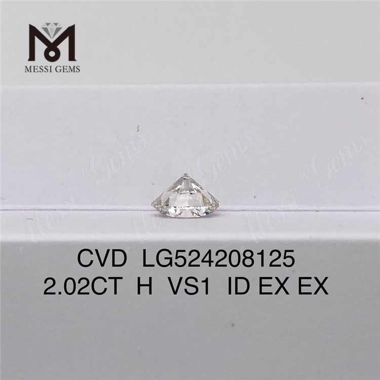2,02 ct H VS1 Taglio brillante rotondo certificato IGI costo dei diamanti artificiali