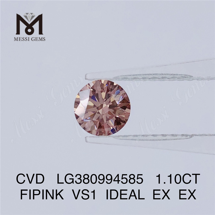 1.10CT FIPINK VS1 IDEAL EX EX cvd diamante all\'ingrosso LG380994585 