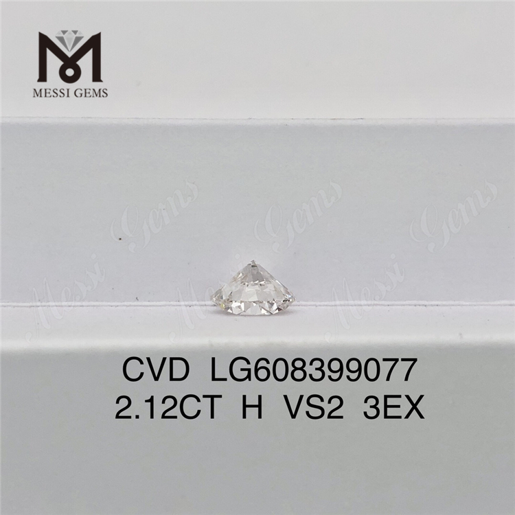 2.12CT H VS2 Diamanti realizzati in laboratorio su misura prezzo all\'ingrosso CVD LG608399077丨Messigems