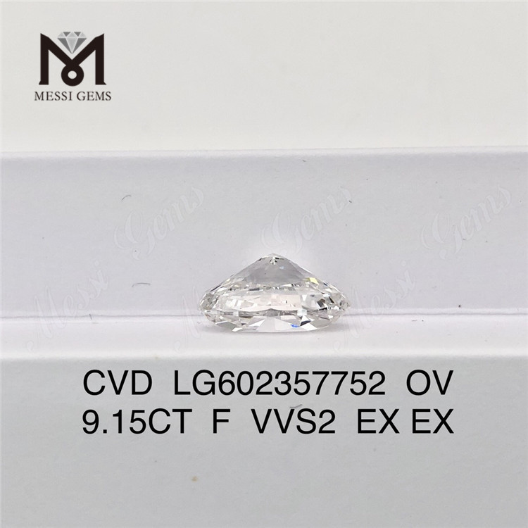 9.15CT F VVS2 EX EX diamanti creati in laboratorio cvd OV LG602357752