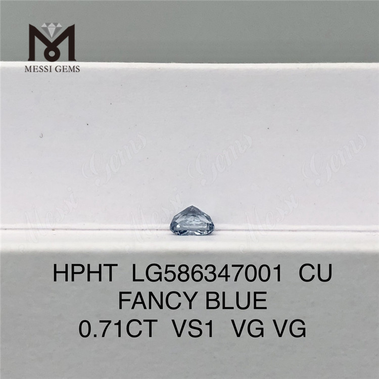 0.71CT VS1 VG VG CU BLU FANTASIA The Blue Hpht Diamond LG586347001