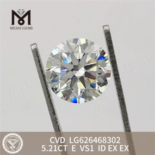 5.21CT E VS1 ID CVD Diamanti prodotti in laboratorio LG626468302丨Messigems
