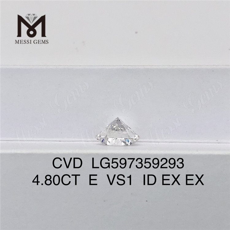 4.80CT E VS1 ID EX EX Bulk Engineered Diamonds Libera la tua brillantezza CVD LG597359293 di Messagems
