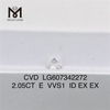 Diamanti di classificazione IGI da 2,05 ct E VVS1 CVD Diamond Unveiling The Beauty丨Messigems LG607342272 