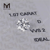 IDEAL Synthetic 1.07ct VVS per carato prezzo grande laboratorio grwon D hpht cvd diamante