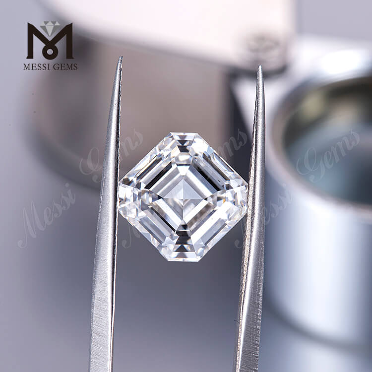 3,76 ct G VS Lab Grown diamante VG SQUARE EMERALD cut Lab diamanti creati