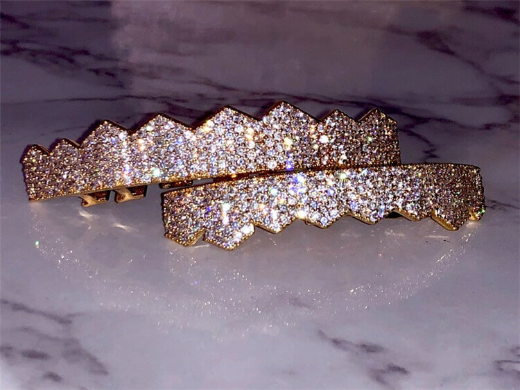Griglie di Moissanite Denti