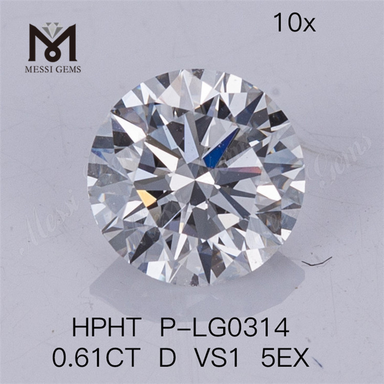 Diamante da laboratorio HPHT 0,61CT D VS1 5EXLab Diamonds