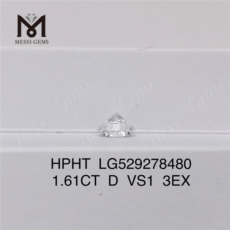 1.61CT D VS1 3EX RD miglior prezzo di fabbrica di diamanti creati in laboratorio online