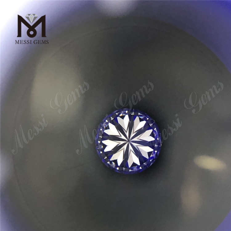1.03ct D VVS2 HPHT Diamante sciolto sintetico taglio brillante rotondo coltivato in laboratorio per anello