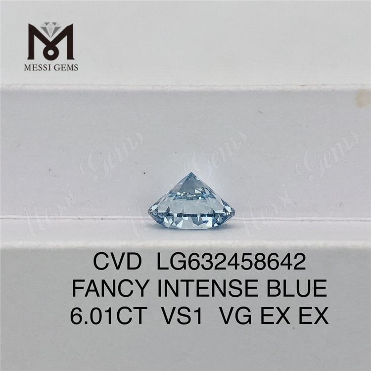 6.01CT VS1 VGFANCY BLU INTENSO IGI Diamante LG632458642丨Messigems