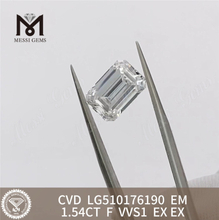 1.54CT F VVS1 EM diamanti certificati igi vvs Elegant Choices 丨Messigems LG510176190
