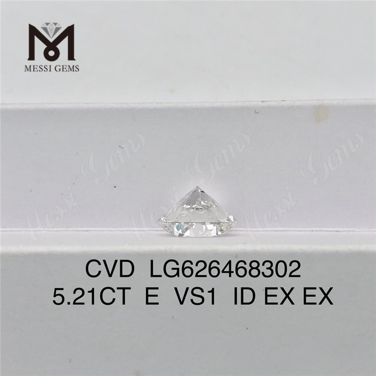5.21CT E VS1 ID CVD Diamanti prodotti in laboratorio LG626468302丨Messigems
