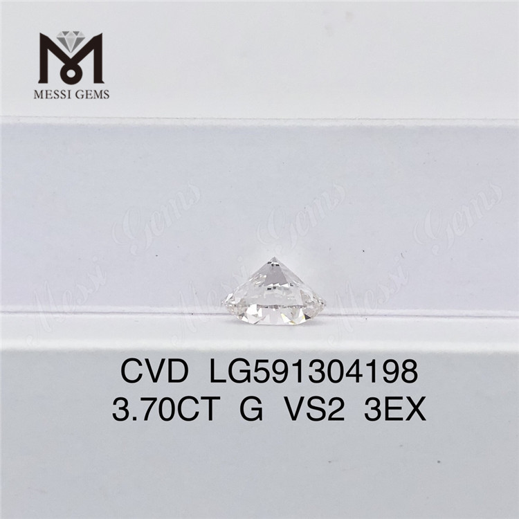 Diamanti CVD 3.70CT G VS2 3EX per qualità all\'ingrosso e risparmio LG591304198丨Messigems