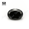 pietre di moissanite sfuse di forma ovale nere 8x10mm prezzo di fabbrica gemme in stock
