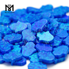 Opale sintetico 11x13mm Opale di fuoco blu Opale creato in laboratorio in vendita