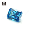 Zirconia cubica acquamarina 10x14 mm tagliata a macchina ottagonale in pietra preziosa sciolta