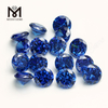 Prezzo della pietra di topazio blu di alta qualità di forma rotonda 8.0mm CZ Cubic Zirconia