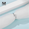 Anelli di fidanzamento in argento sterling 925 con diamante moissanite da 1 carato Messi Gems