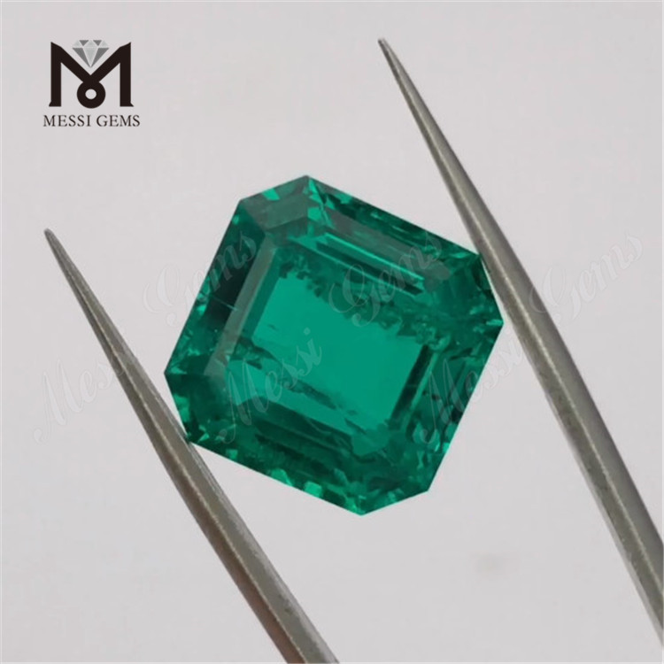 Pietra smeraldo da 5,56 ct taglio AS 11x11mm pietra smeraldo